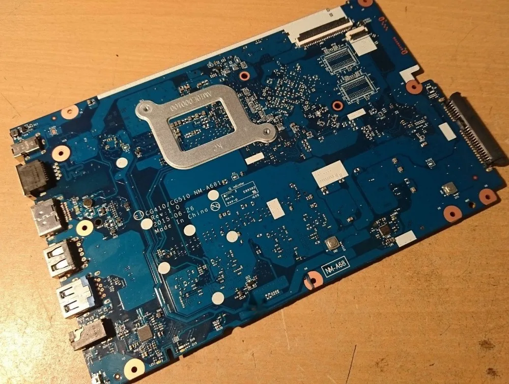 Бесплатная доставка Для lenovo Ideapad 100 15IBY 15IBD материнской CG410/CG510 NM A681 плата 5B20K25442 i5