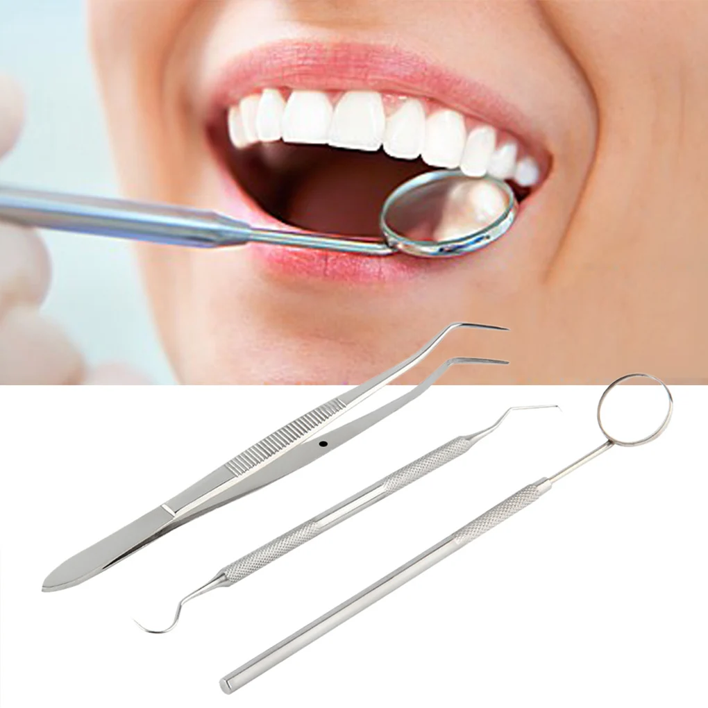 3 шт. набор для стоматологического осмотра набор зондов инструменты для гигиены