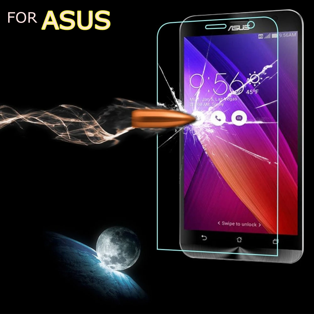 

9H Screen protector tempered glass FOR Asus Zenfone 2 Z00ADB Z00AD Z00ADA Z008 Z008D Z008DB Z008DC 5.5 inch case cover glas
