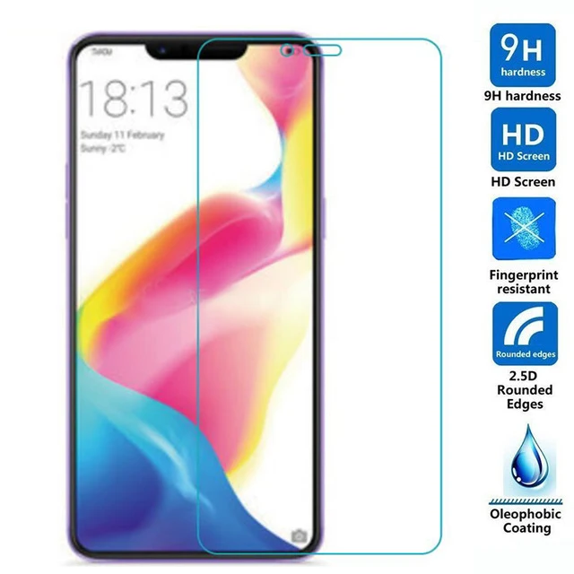 2.5D Закаленное Стекло для OPPO r15 защитный Плёнки 9 H взрывозащищенные ЖК дисплей