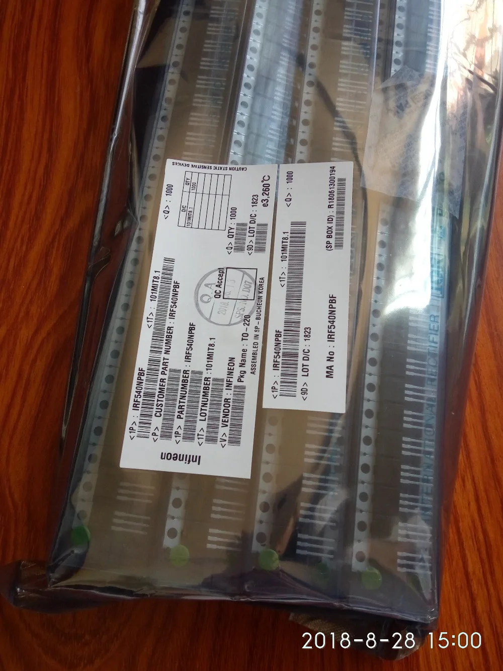 100% оригинальный новый IRF540N TO 220 IRF540NPBF TO220 IRF540 MOSFET распродажа|Датчик сигнала
