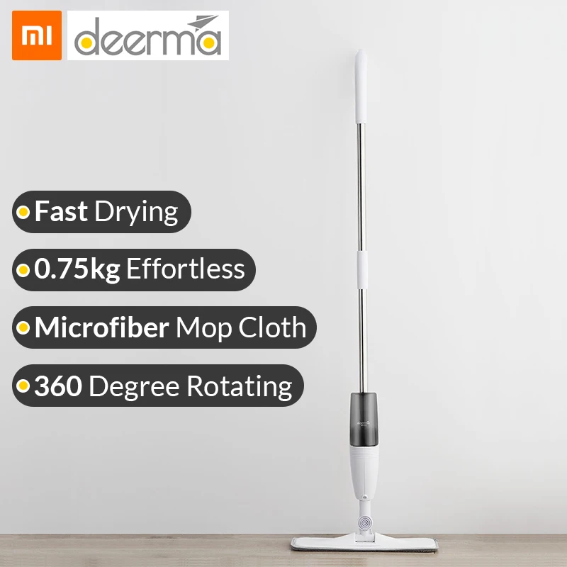 Оригинальный Xiaomi Deerma распыления воды Sweeper Mijia средство для мытья пола углеродное