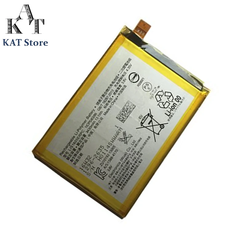 

Mobile Phone Battery For SONY Xperia Z5P Z5 Plus Z5 Premium 3430mAh Li-Polymer Batteries LIS1605ERPC Rechargeable Accumulator
