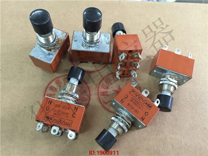 1 шт./лот специальный переключатель NKK SB-61A 10A.125V.AC 5A.250V.AC N / O C | Электронные