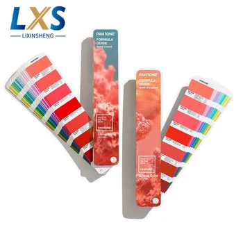 

Limited Edition Formula Guide Coated and Uncoated, Pantone Color of the Year 2019 Living Coral Color Guide