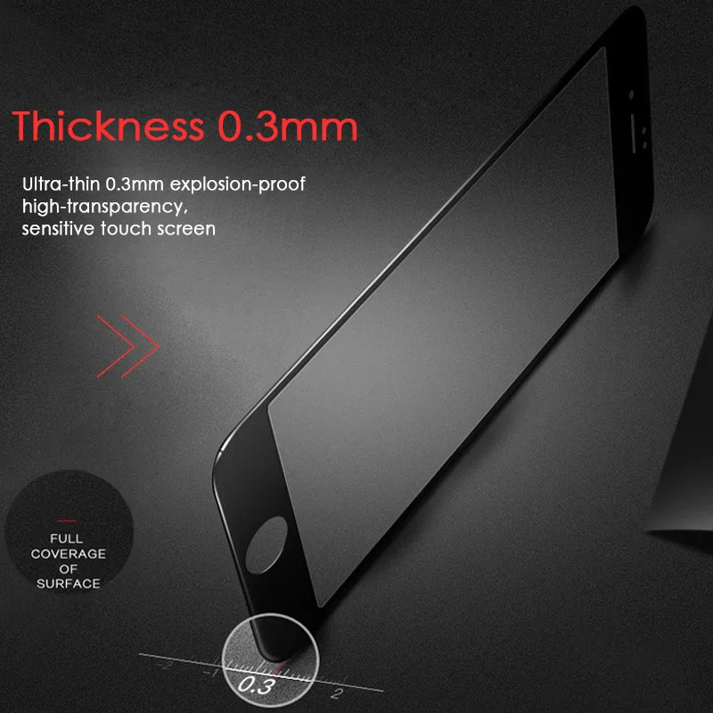 Protective-Glass-on-the-For-iPhone-7-5d-Tempered-Screen-Protector-for-iphone-X-8-6S (1)