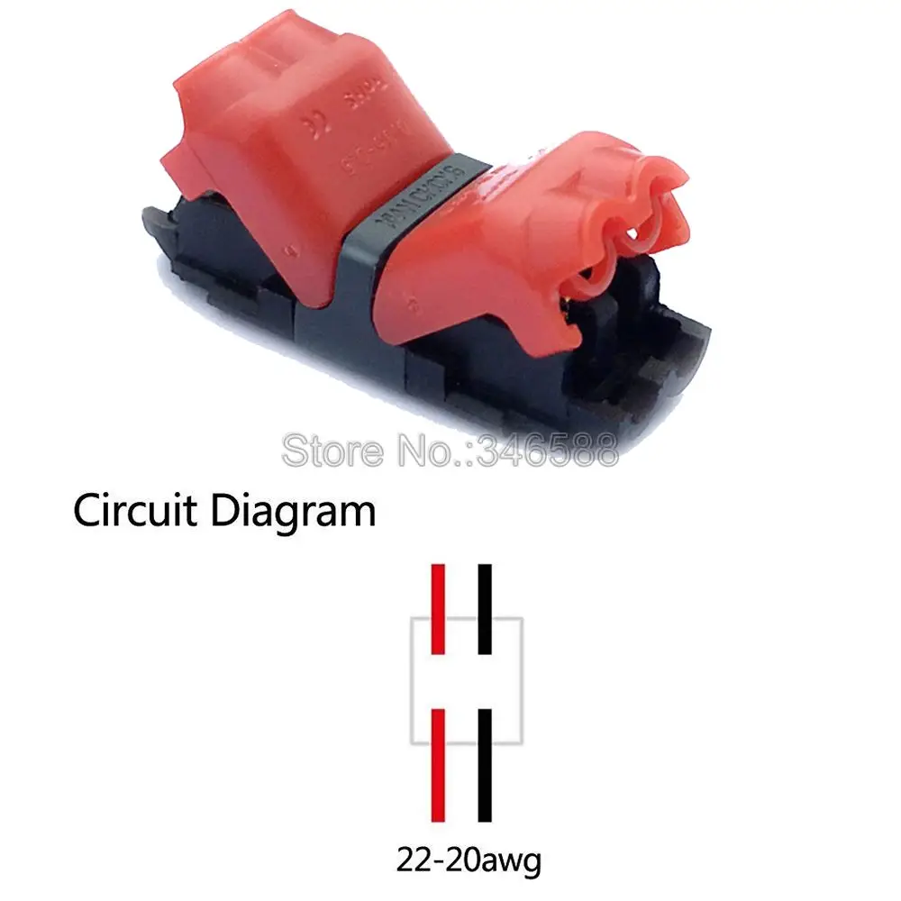 5 шт. Быстрый сращивания проволочный замок на скотче Совместное Разъем я Форма T Форма для 1 контакт 2 Pin 22-18AWG Светодиодные ленты жильный