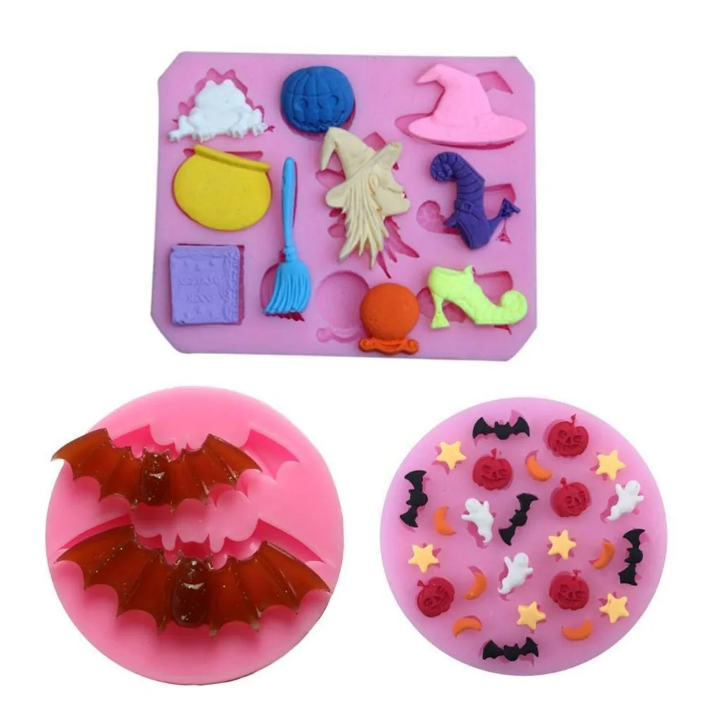 Silicone Halloween Fondant Cake Molds Starfish Cake Molds
