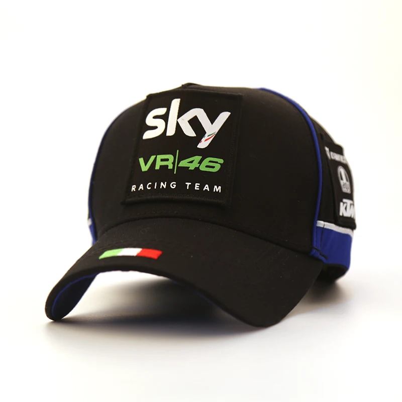 WUKE Brand NEW High Quality MOTO GP 46 Motorcycle F1 Racing Cap Men