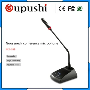 

Mini Studio Gooseneck Conference Microphone Make Speech High Sensitivity Super-low Background Noise Mic Desktop Wired Microphone