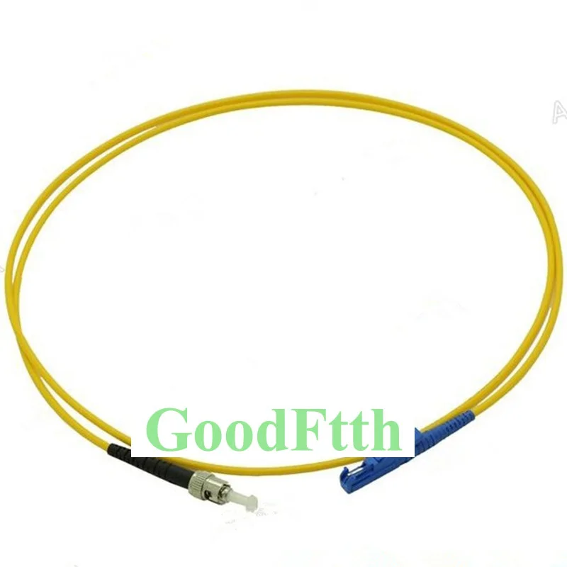 

Fiber Optic Patch Cord Jumper Cable E2000-ST ST-E2000 UPC SM Simplex GoodFtth 1-15m