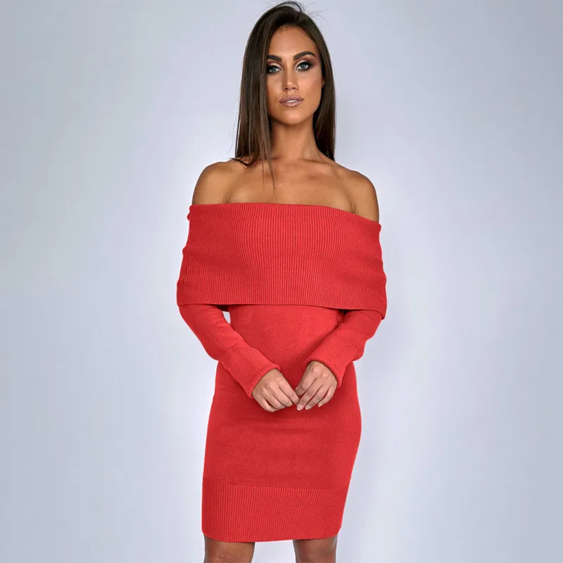 Платье-Свитер для беременных; женская одежда; коллекция года; сезон осень-зима; платья для беременных с длинными рукавами и рюшами; Robe Grossesse Vestidos Embarazada - Цвет: red