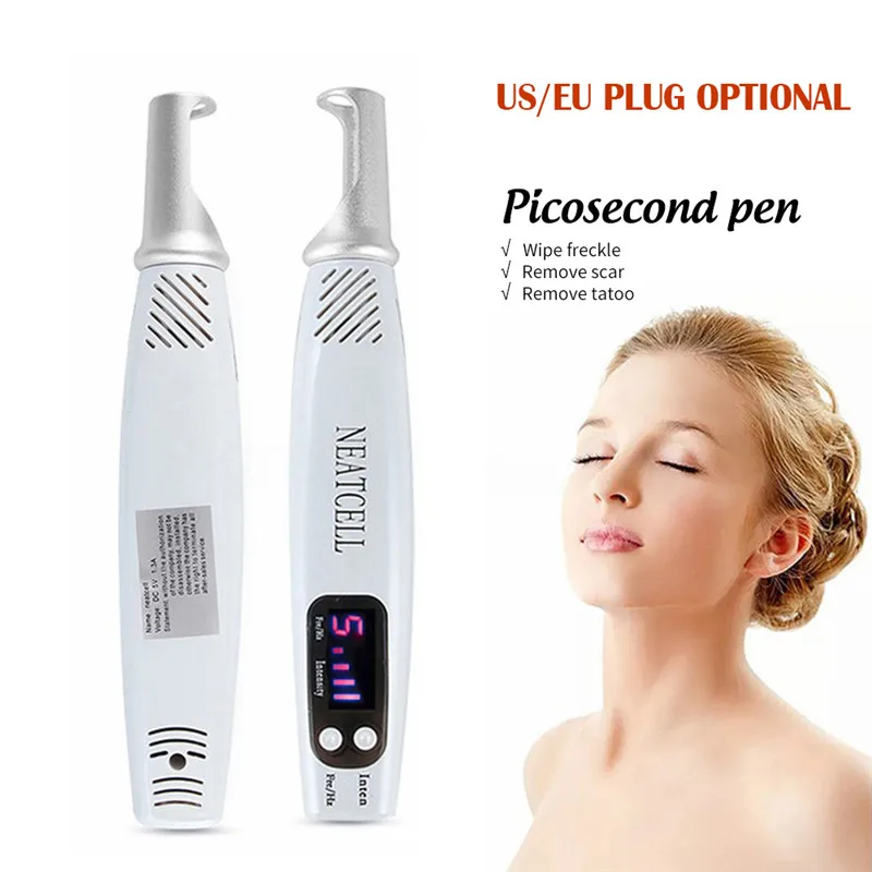 Picosecond Laser Pen BlueRed Light Therapy Pigment Tattoo Scar Mole Freckle Removal Laser Acne Treatment Machine Skin Care  (15)