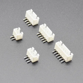 50PCS/Lot XH2.54 Right Angle Pin Header Connector 2P 3P 4P 5P 6P 2.54mm Pitch XH For PCB JST
50PCS/Lot XH2.54 Right Angle Pin Header Connector 2P 3P 4P 5P 6P 2.54mm Pitch XH For PCB JST