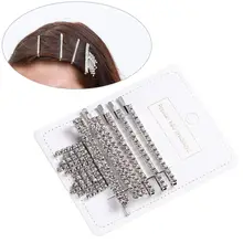 5 шт./компл. женские минималистичные волосы стильная клипса акриловые металлические заколка из сплава геометрические многорядные блестящие стразы одно слово шпилька