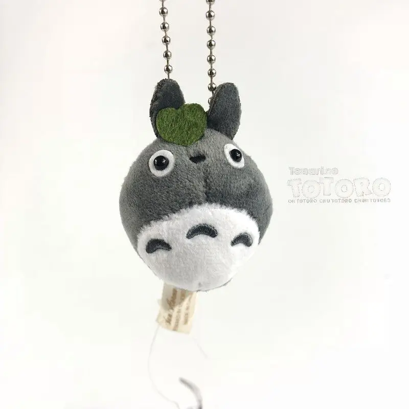 5 см TOTORO Dustly elves аниме, плюшевая кукольный орнамент цепочка «кукла» подвеска милые Мультяшные игрушки рождественские подарки Новинка