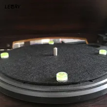 Новинка, 4 шт./партия, Виниловая пластинка LP, поворотная поверхность, спирт, Пузырьковые градусные Тонармы, установочный уровень для патронов, иглы, CD-плеер