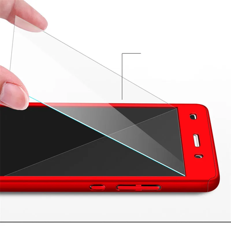 Case For Xiaomi Redmi 5A Case Xiaomi Redmi 5 Cover On For Xiomi Redmi 5 Plus Case 360 Protective Case Tempered Glass Case For Xiaomi Redmi 5A Case Xiaomi Redmi 5 Cover On For Xiomi Redmi 5 Plus Case 360 Protective Case Tempered Glass