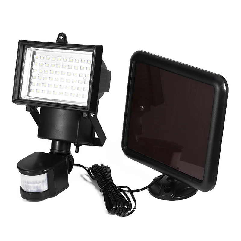 

60LED Ultra Bright Solar Light Lamp Spotlights Motion Sensor Light