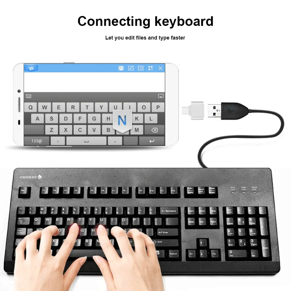 

Mini Micro USB Male to USB Female OTG Adapter Converter for Huawei Xiaomi Android Smartphone Tablet QJY99
