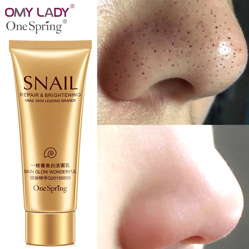 ONE SPRING snail cleanser facial skin care face care nourishing