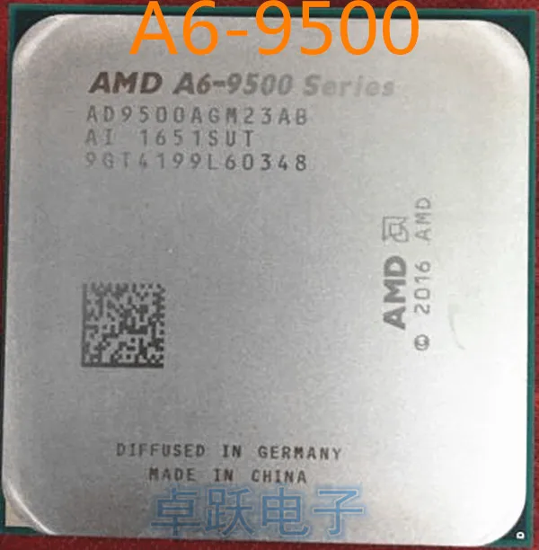 AMD A6-Series A6-9500 A6 9500 A6 9500B 3,5 GHz двухъядерный процессор разъем AM4