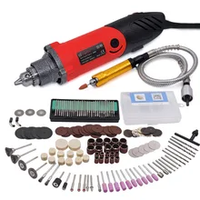240W Electric Mini Drill Variable Speed Multi functional Rotary Tools with 141pcs Kit for DREMEL Style