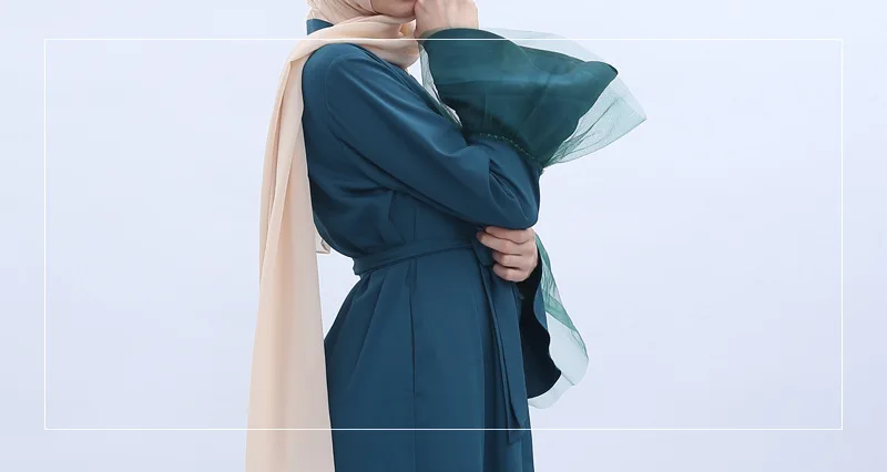 Роскошный чехол с блестками и с бахромой, абайя, кафтан Ислам кимоно кардиган мусульманское платье Абаи s Для женщин молитва турецкий Ислам ic Костюмы одеяние мусульмане