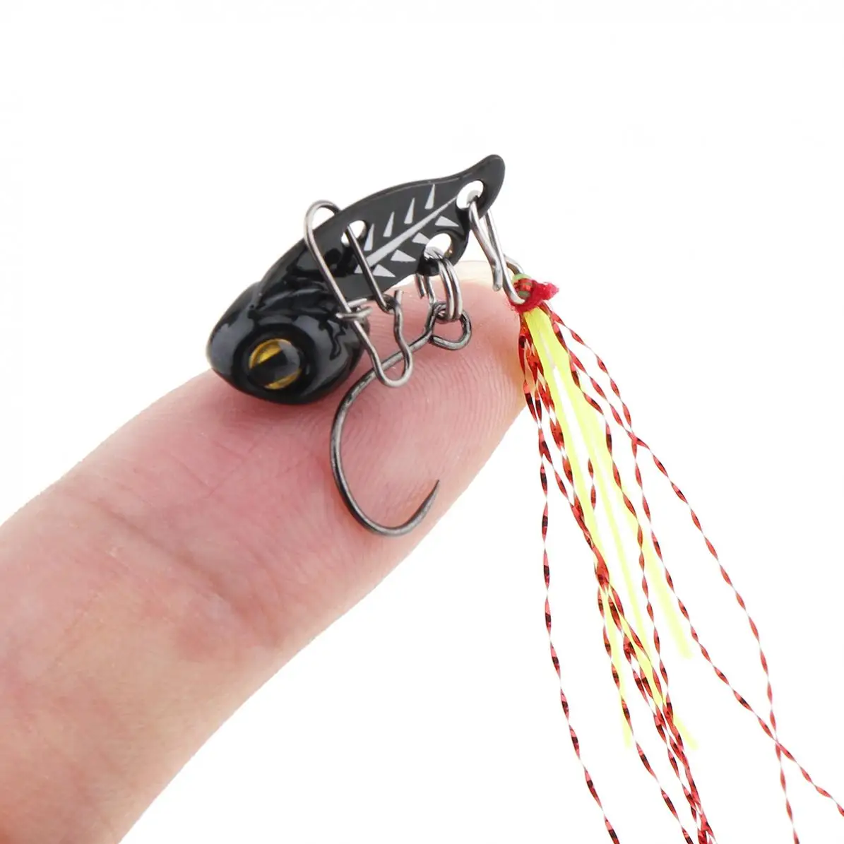 Mini VIB Lead Copper Metal Fishing Lure 3g Hard Wobber Carp Bait 4