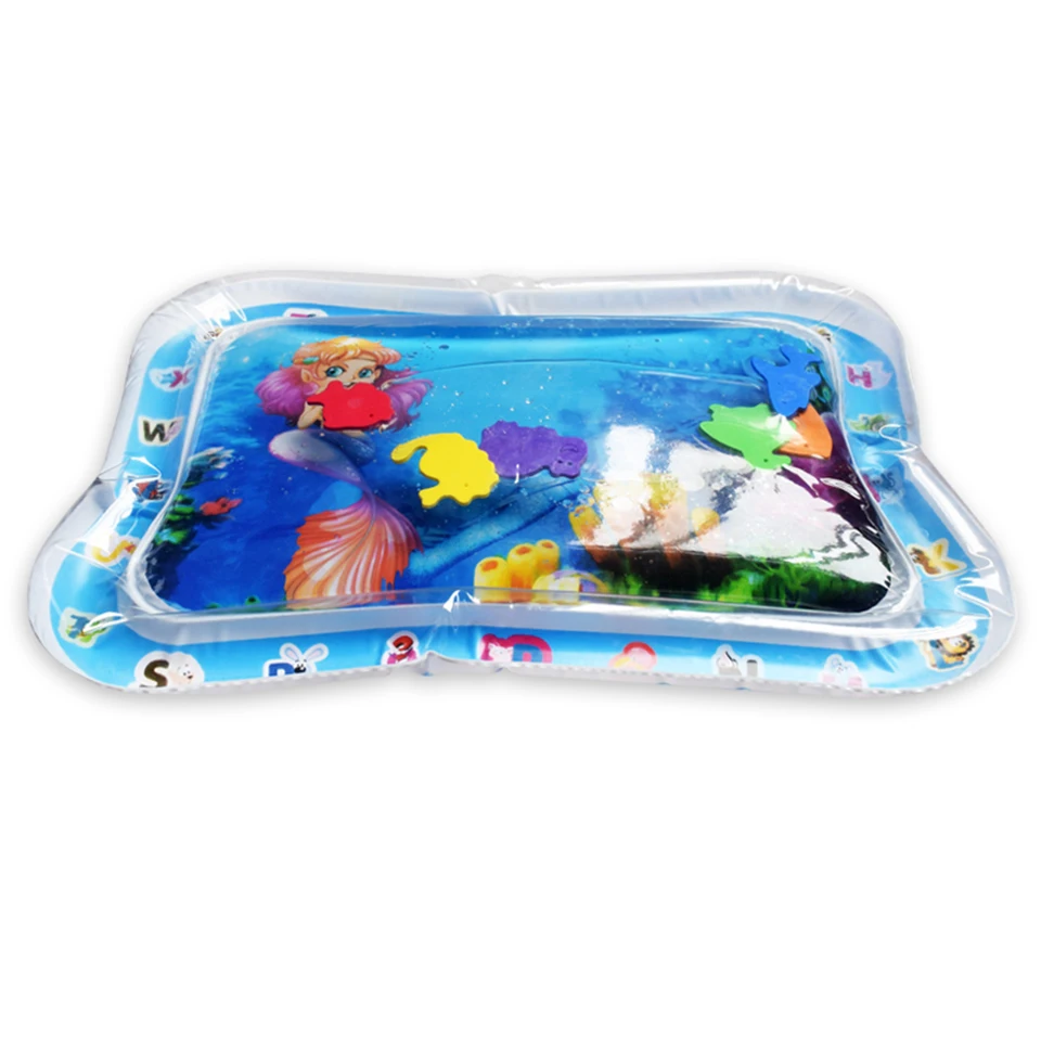 2019 Criativa Dupla Utilização Afagou Bebê Brinquedo Inflável Almofada Bebê Almofada Almofada Água Prostrado Pad Pat Brinquedo Inflável da Água 6 Pad Pat Brinquedo Inflável Da Água