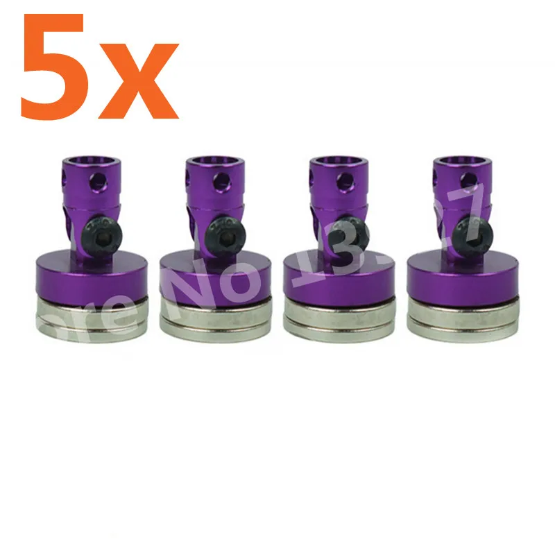 

5Set/Lot RC Car Drift Remote Control Car Shell Strong Magnet Stealth Body Post Contact Shell Column For 1/10 Scale Models 122237