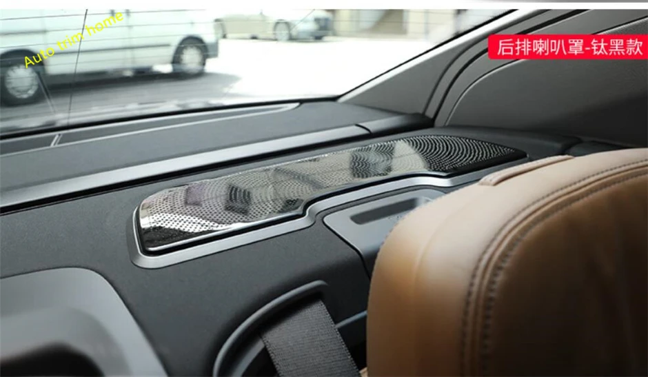 

Lapetus For BMW 7 Series G11 G12 2016 2017 2018 Stainless Steel Rear Stereo Speaker Audio Sound Molding Garnish Cover Trim 2 Pcs