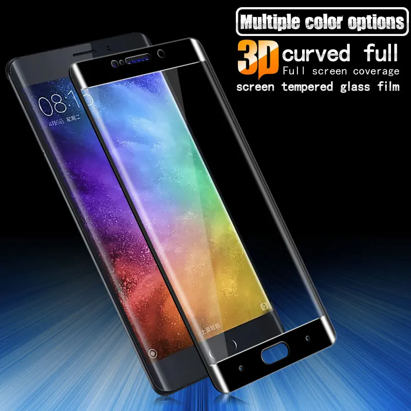 

Imak Anti-Explosion 3D Curved Full Cover Tempered Glass For Xiaomi Mi Note 2 Screen Protector for Xiaomi Mi Note2 3D Glass Film