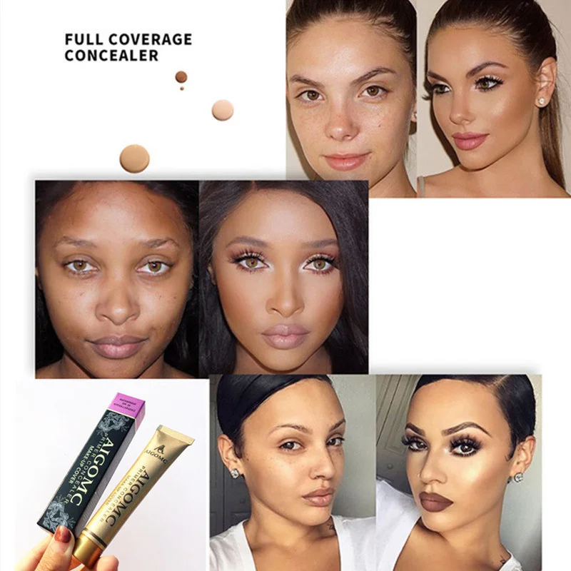 

14 Colors Base Foundation Cover Concealer Cream of Of The Skin Blemish Face Eye Concealer Makeup concealer palette TSLM1