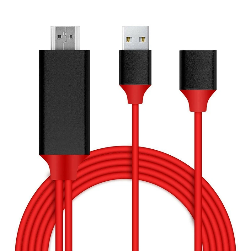 AABB Usb Type C для Apple интерфейс к Hdmi с зарядным кабелем Samsung Galaxy S9 Plus Iphone| |