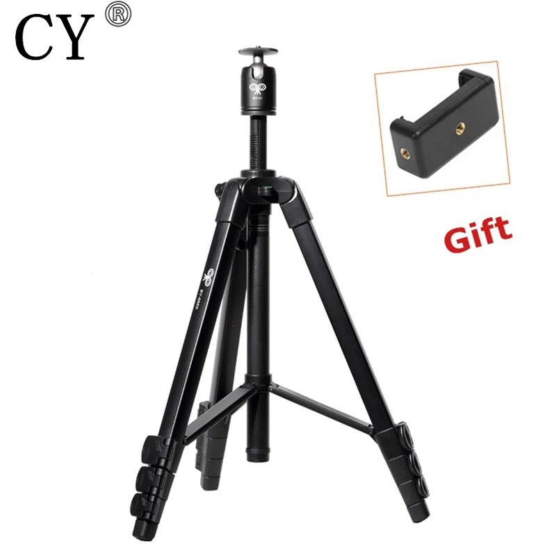 

Pro New Aluminum 1.635M Tripod+Ball Head Camera Stand for SLR DSLR Digital Camera Gorillapod Tripode Max Load Weight 10KG BF868