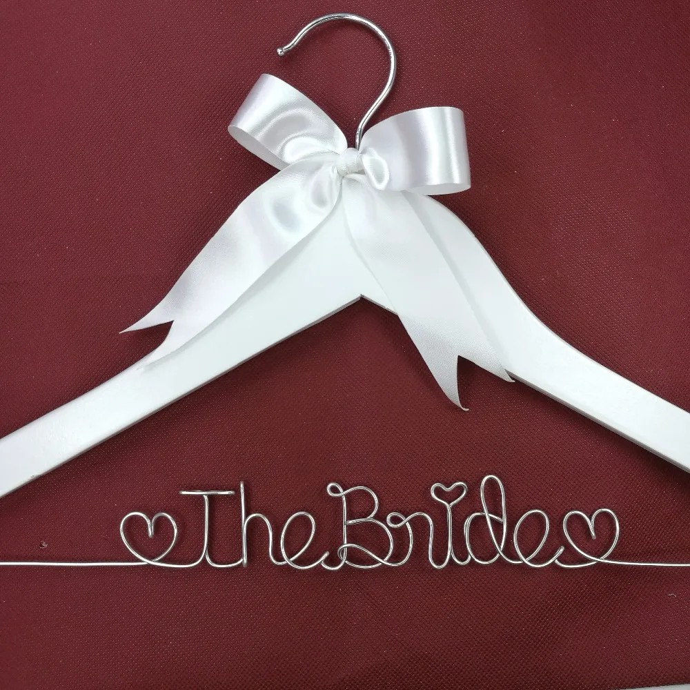 Personalized Wedding Hanger, name hanger, brides hangerin Hangers