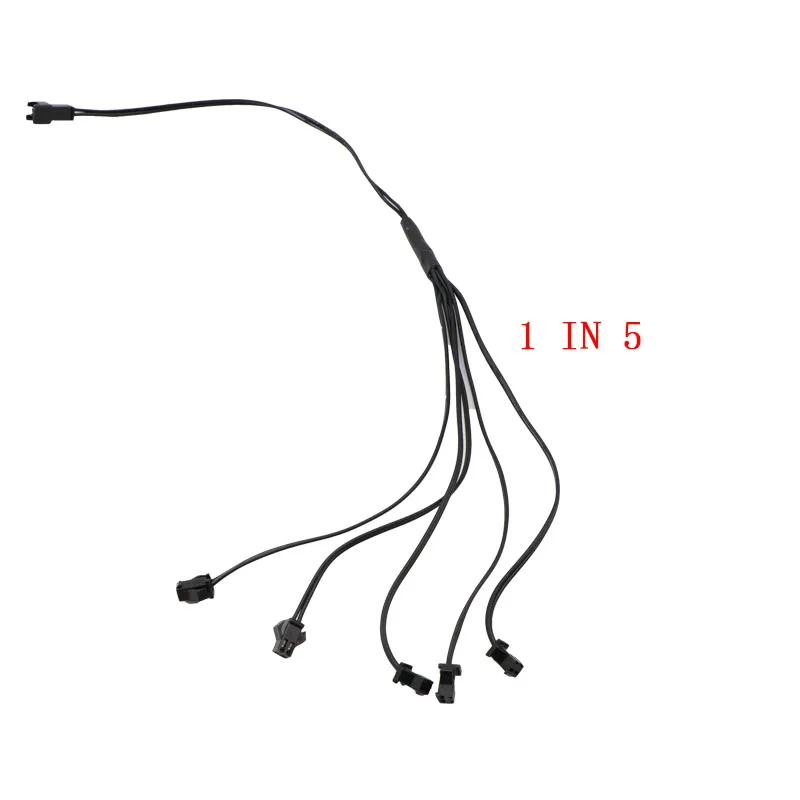 

One in five ( 1 to 5 ) One in Four ( 1 to 4 ) One in three ( 1 to 3 ) One in two ( 1 to 2 ) neon el wire Splitter 1M 2M exten