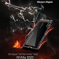 מחשב נייד Digital WD שחור SN750 SSD 1TB M.2 המערבי 2280 SSD WDS100T3X0C NVMe Gen3 PCle 3D Nand עבור מחשב נייד PC SSD M.2 (5)