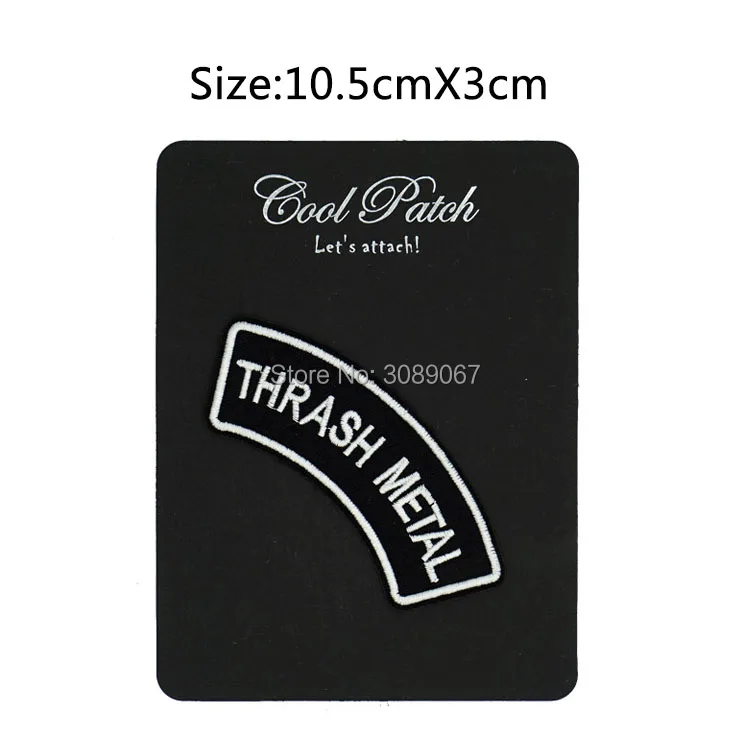 Music Band Iron On/sew On Patch Slayer Anthrax Overkill Tshirt Transfer