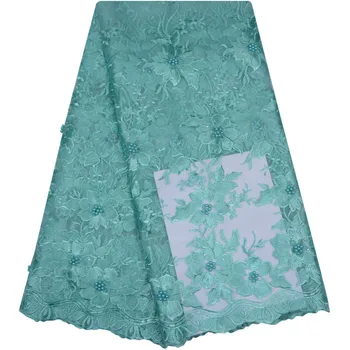 

2018 African French Lace Fabrics nice Quality and good price African Tulle Lace Fabric For sexy dress free shipping 1126