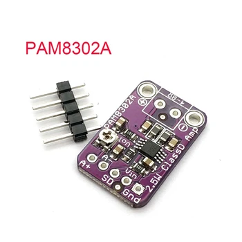 

PAM8302 2130 Mono 2.5W Class D Audio Amplifier - PAM8302 module Mono 2.5W Class D Audio Amplifier - PAM8302