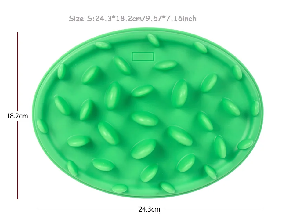 HE силиконовая кормушка для собак, миска для кошек, миски для медленного кормления, аксессуары для домашних животных, кормушки для собак, кошек, домашних животных, принадлежности для кормления
