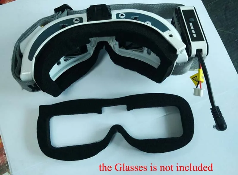 

2pcs/set FatShark HD3 HD2/V2 V3 V4 Video Glasses Sponge Block Replacement Parts Foam for FPV Goggles Accessories