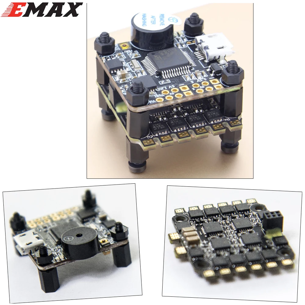 Emax F3 Magnum Mini FPV Stack Tower System Flight Controller 4in1 Esc All in One For
