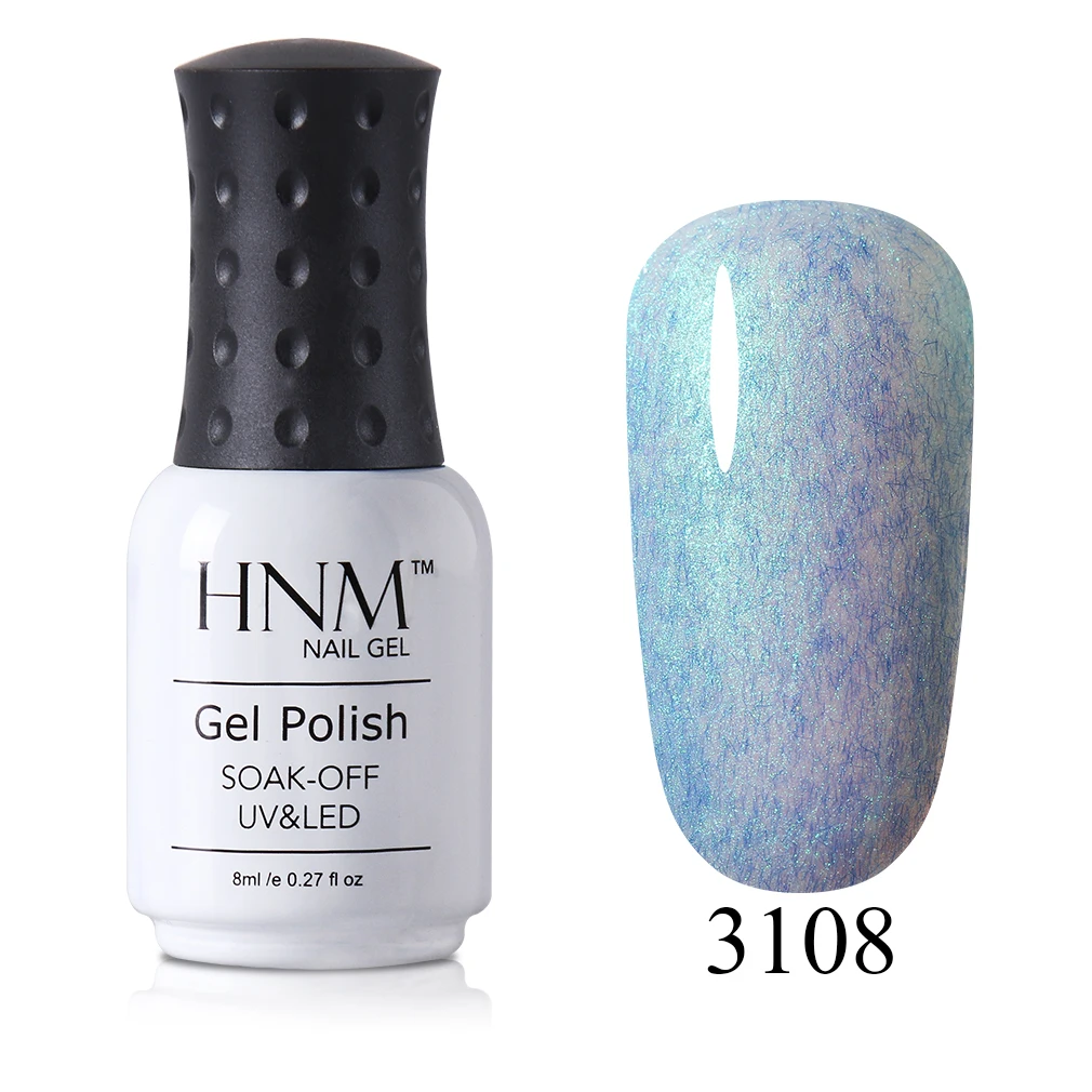 HNM Гель-лак 8 мл тиснение Краска Лак для ногтей Vernis a Ongle Nail Art Nagellak Lucky лак Гибридный лак краска геллак чернила - Цвет: 3108