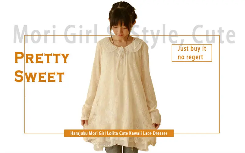 Flor sem Mangas Vestido com Capuz Japonês Pequena Roupas Femininas Mori Menina Retalhos Rendas Bordado Feminino Kawaii Vestido A022 2 Computers & Electronics