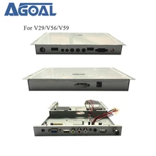 V29 V56 V59 DJ2 ТВ Драйвер доска перегородка железный металлический корпус Корпус чехол Защитная крышка DIY Панель ТВ светодиодный ЖК-дисплей