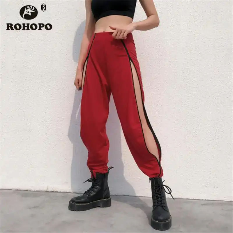 calça aberta do lado nome