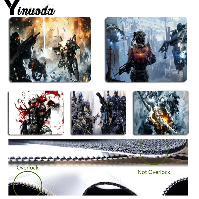 

Yinuoda Simple Design Game Killzone Computer Gaming Mousemats Size for 18x22cm 25x29cm Small Mousepad